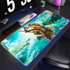 Game T-Tears Z-Zelda K-Kingdom LED Light RGB Luminous Keyboard Desk-Mat Color Waterproof Office Mouse Computer Anti-slip Rubber 1