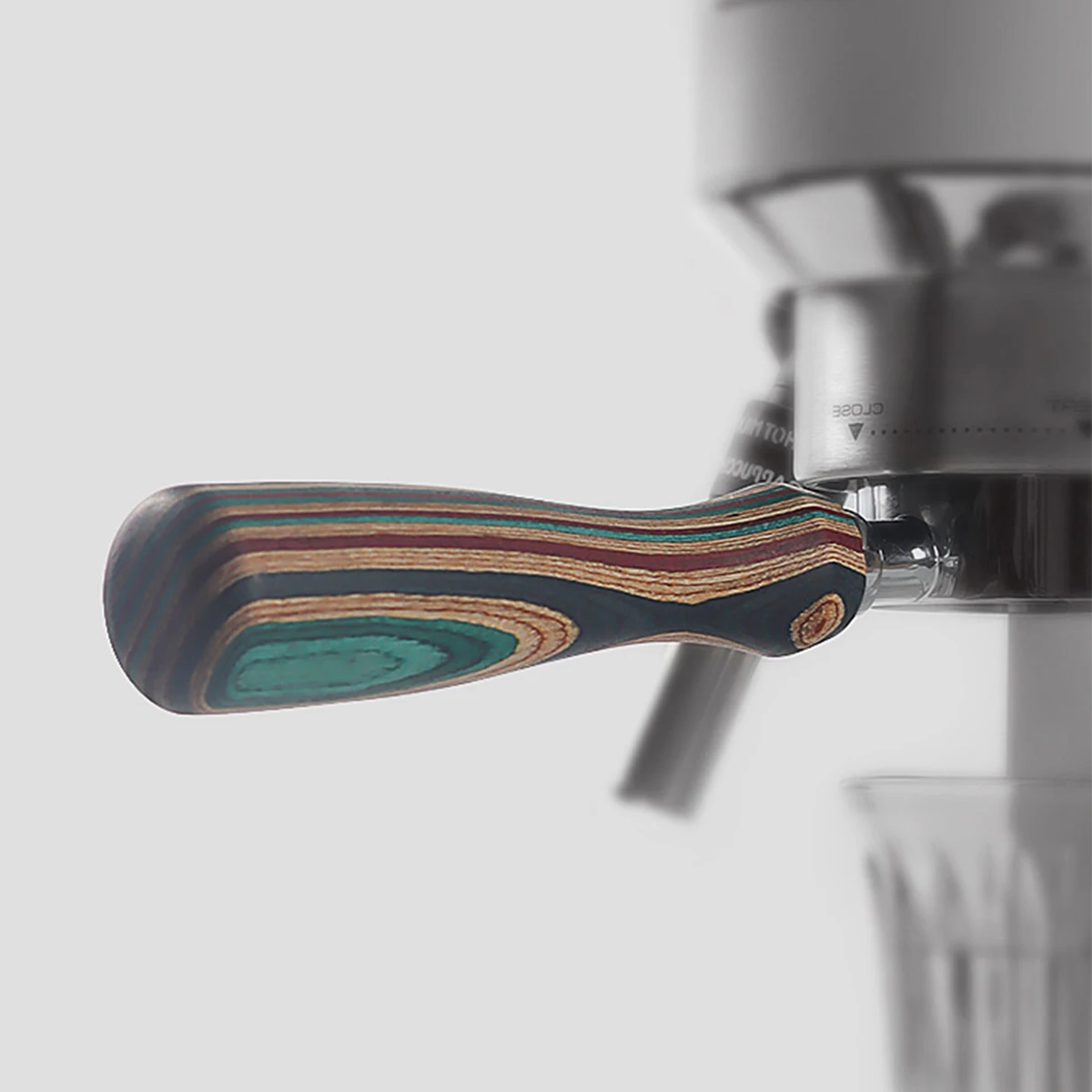 Coffee Portafilter Handle M10 Coffee Portafilter Handle Solid Wooden Handle For Filter Holder Revolving Espresso Coffee Cafe Machine Accessories