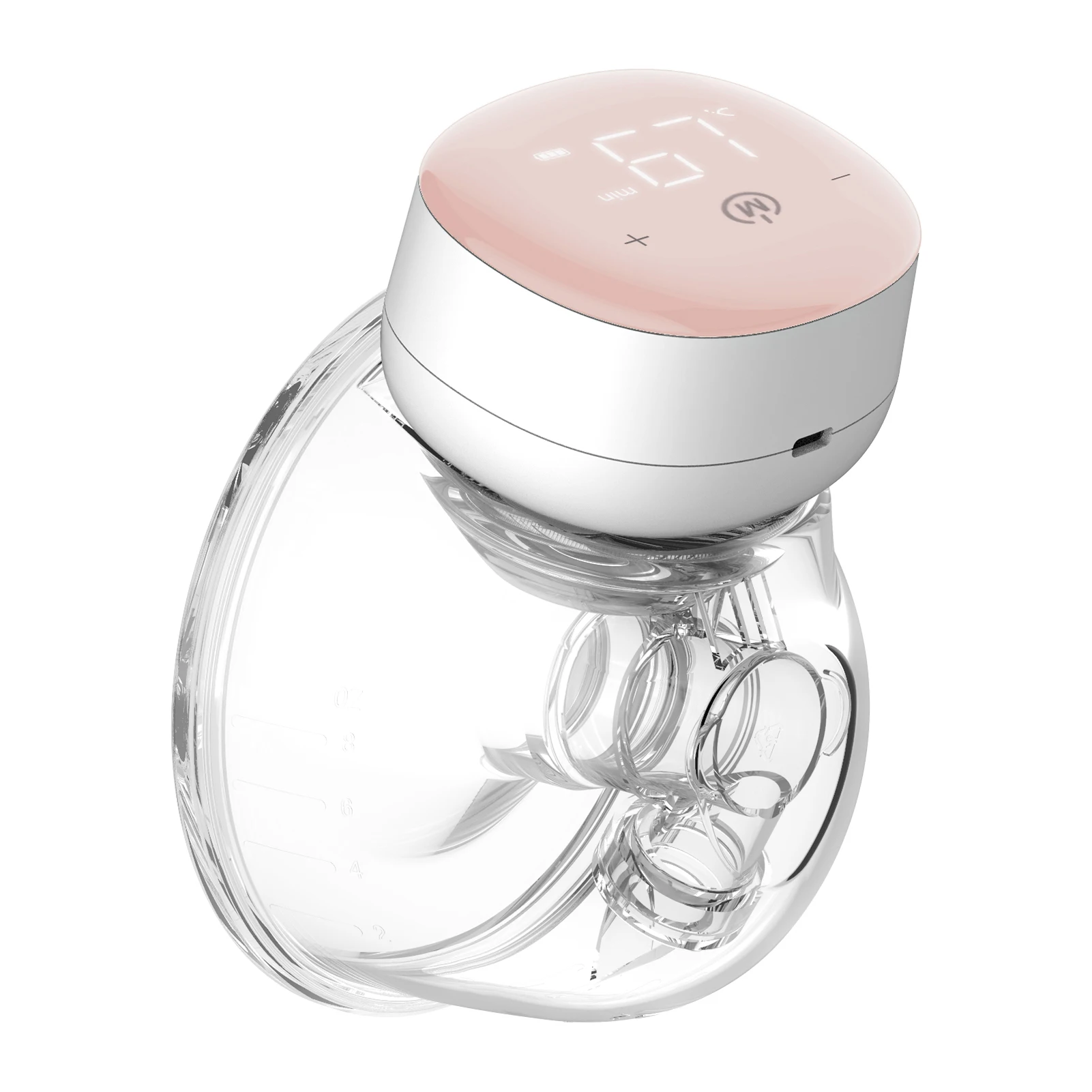 YOUHA P3 Wearable Breast Pumps Hands Free Electric Breast Pump Low Noise Comfort Milk Collector for Breastfeeding BPA-free electric breast pump