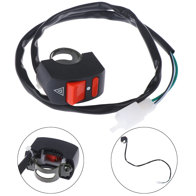 Bouton De Contrôle D'éclairage Pour Le Guidon De La Motocyclette