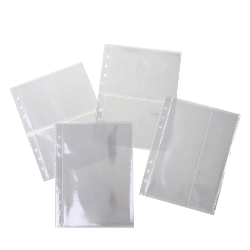 Ongemak Lastig anker Hot！10pcs Game Cards Book Sleeve Holder Binders Albums Standard Transparent  Plastic Photo Album Binder Refill Sleeves - Board Game - AliExpress
