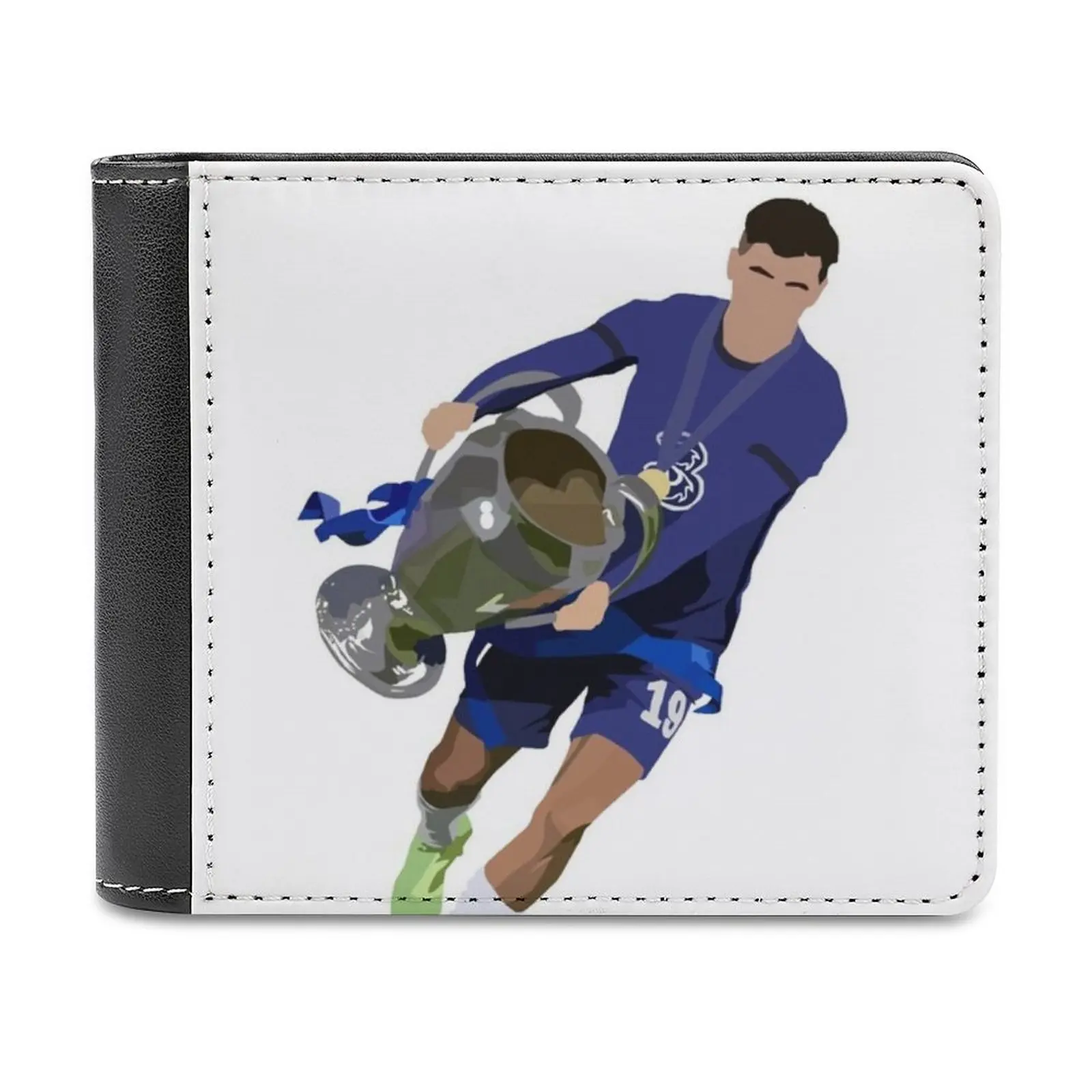 

Кожаные кошельки Mason Mount для празднования, мужской кошелек, держатели для кредитных карт, высококачественный кошелек, каменная Лига, Мейсон, крепление