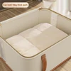 Moisture-proof Duvet Storage Bag Dustproof Oxford Cloth Storage Bag With Zipper Closure Quilt Organizer For Storage Clothes 4