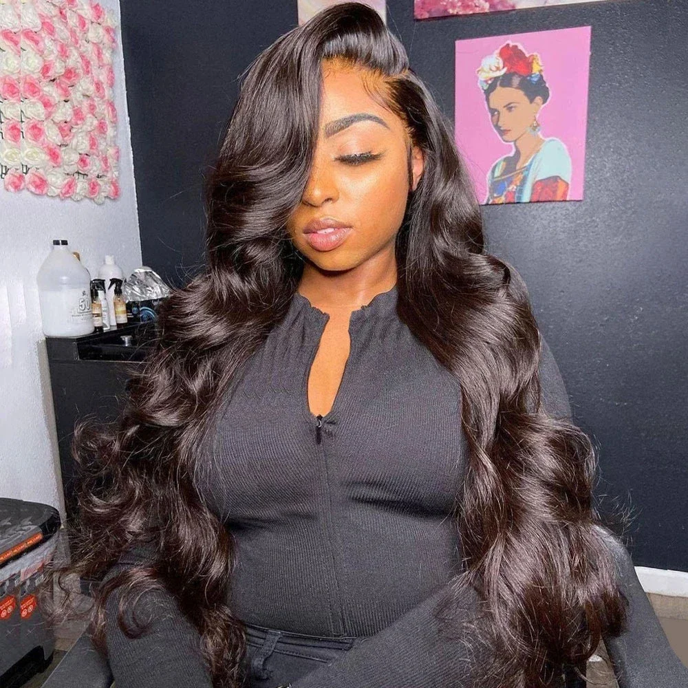 13x4 13x6 HD Lace Frontal Wig 30 36 Inch Body Wave Front Wig Brazilian Hair for Black Women