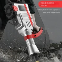 5900W High-power Electric Impact Hammer Complete Set Of Tools Industrial Grade Impact Concrete Wall Demolition Pile Driving 2