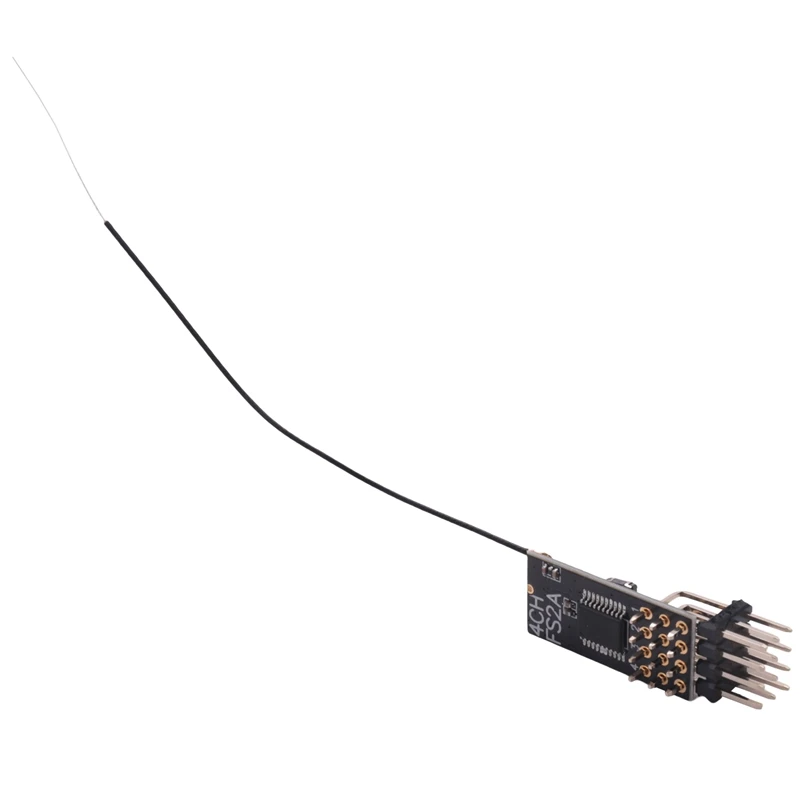 Flysky I6 I6X I6S 컨트롤러용 리시버 PWM 출력, FS2A-4CH 2.4G AFHDS 2A 호환, 인기 FS2A 리시버