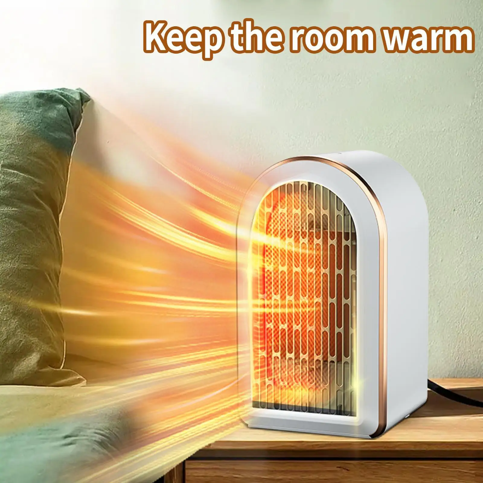 GAIATOP Portable Desktop Electric Heaters Heater For Home Foot Warmer Fan  Heater Energy Saving Bedroom Heating For Office Home - AliExpress