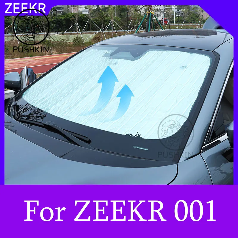 

For ZEEKR 001 2022 2023 Front Rear Windshield Sun Shade Window Sun Visor Sunscreen UV Heat Insulation Curtain Accessories