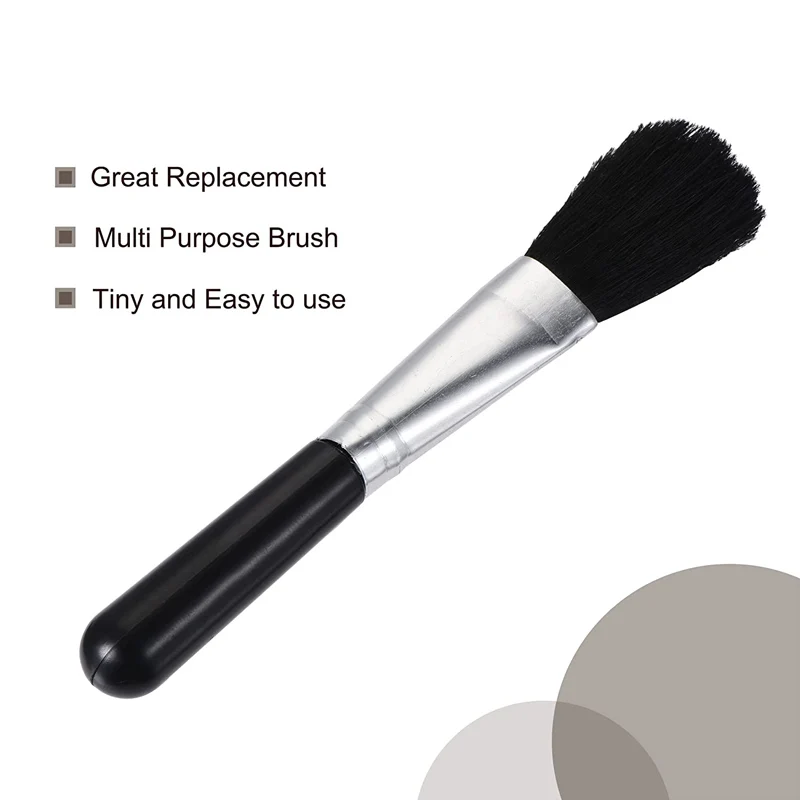Small Portable Plastic Round Handle Anti Static Clean Brushes Computer Keyboard Laptop Electronics Camera Cleaning Brush Duster 3