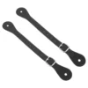 2pcs Pu Spur Straps Adjustable Boot Strap Western Man Woman Spur Straps Thigh High Boots Strap For Equestrian Supplies 3