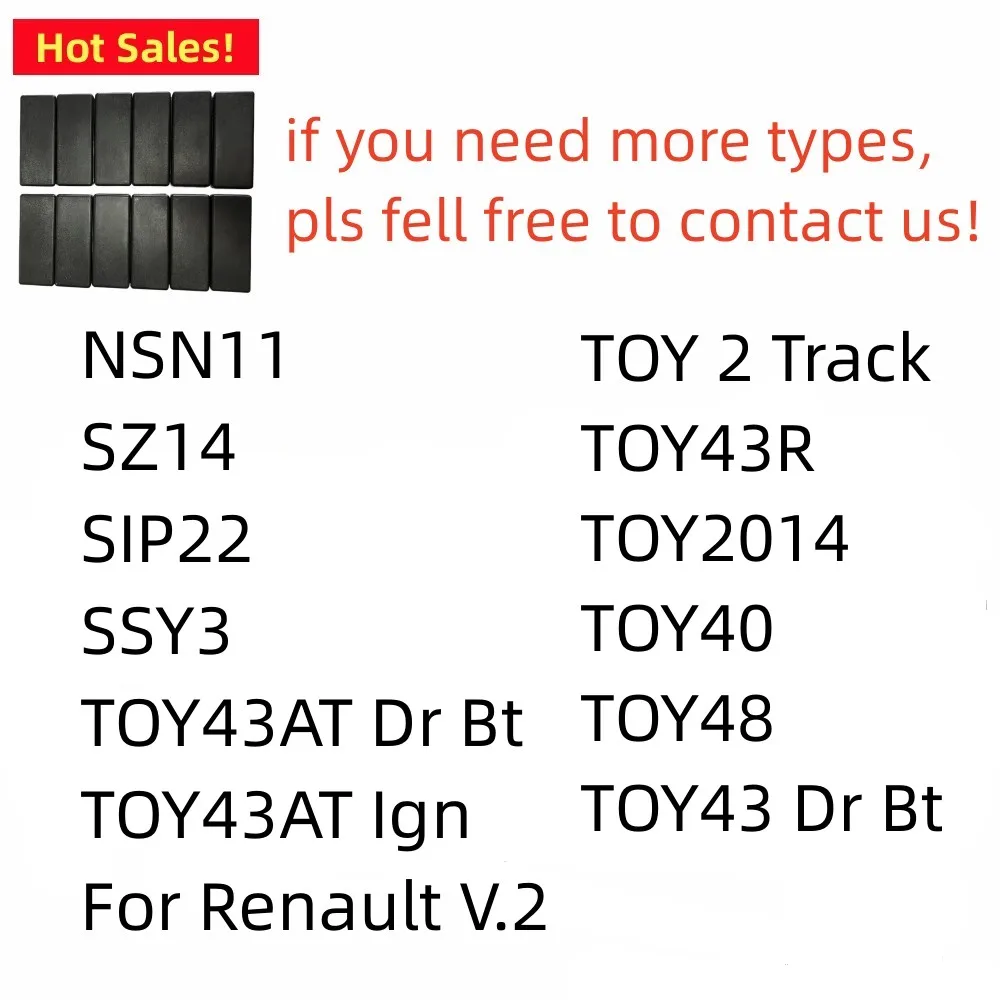 Lishi Tool key reader HU66 HU92 HU87 NSN14 TOY38R CY24 B106 GM37 GM39 YH35R FO38 HY17 SZ14 KW14 key reader