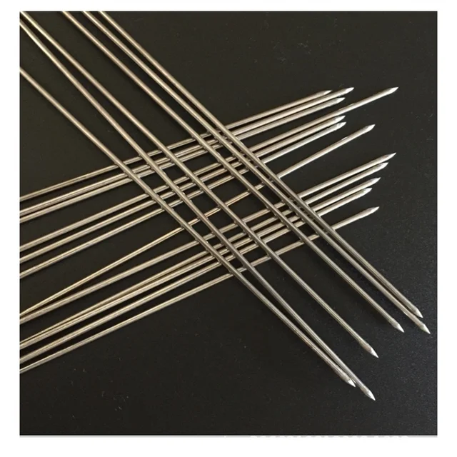 20Db 304 Rozsdamentes Acél Grillező Jelző Kemence Gyűrű 9 Alakú Jel Horgos Nyárs Birka Kacsa Nyak Sült D - Image 3