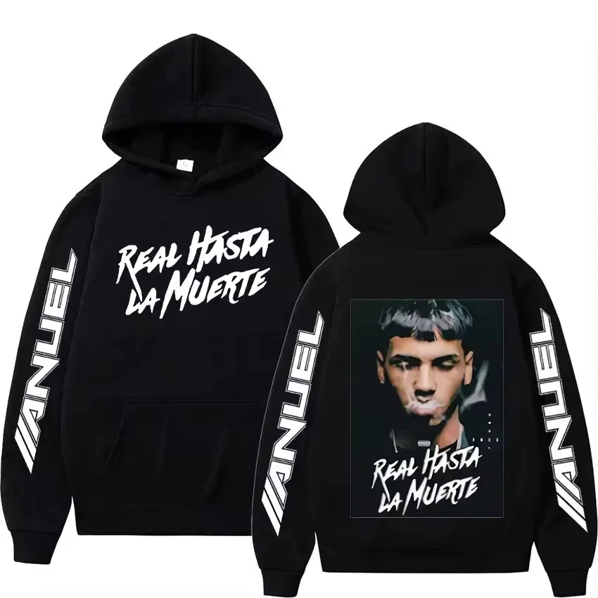 Sweatshirts Buzos De Real Hasta La Muerte Rapper Anuel AA Real