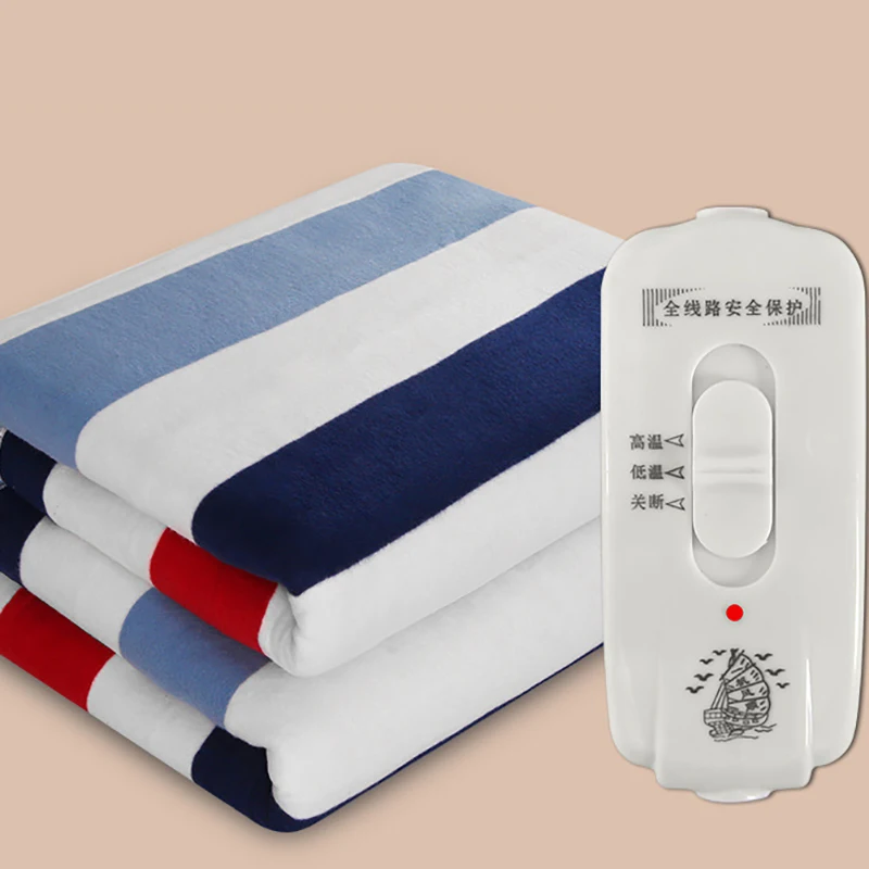 Cute Electric Blanket 110v Warm Winter Heated King Size Single 10-14 Hours  Power Bank Padding Jackets Plug In Heating Blanket - AliExpress