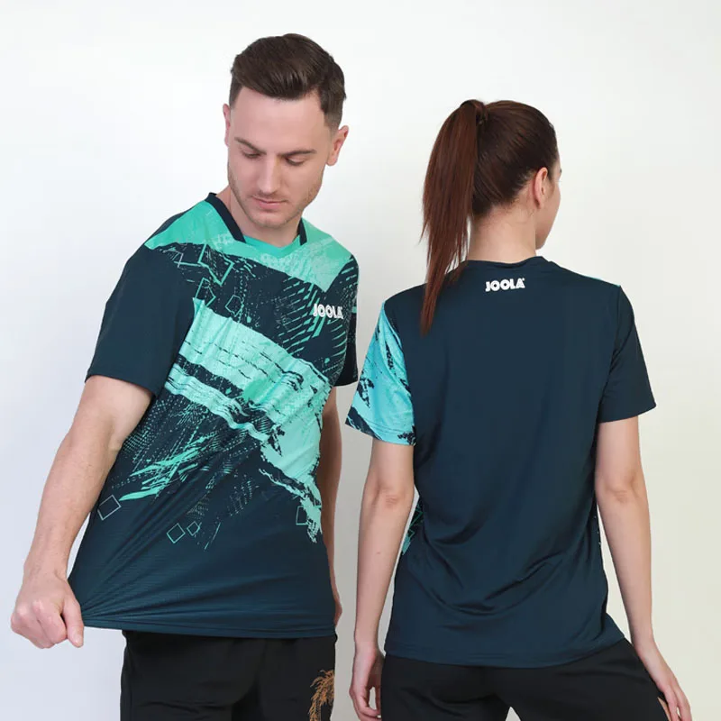 JOOLA Table Tennis Jersey Comfortable Sports T-shirt Breathable Short Sleeve Ping Pong Shirt