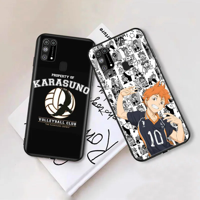 G-66 Haikyuu Black Soft Silicone Case for Motorola Moto