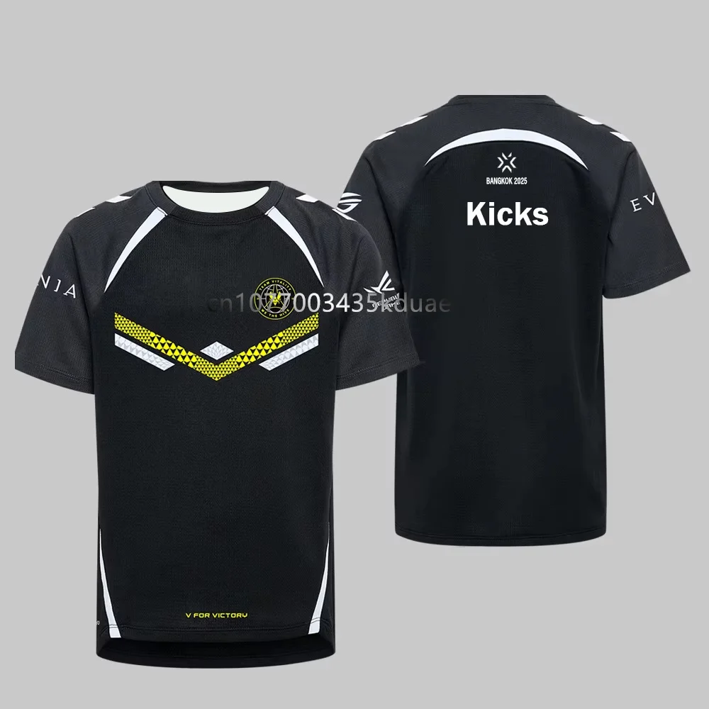 CS2 Esports Team Vitality New Jersey Major Training Uniform Gamer Fans T Shirts Street Oversized Tops Quick-drying Tops