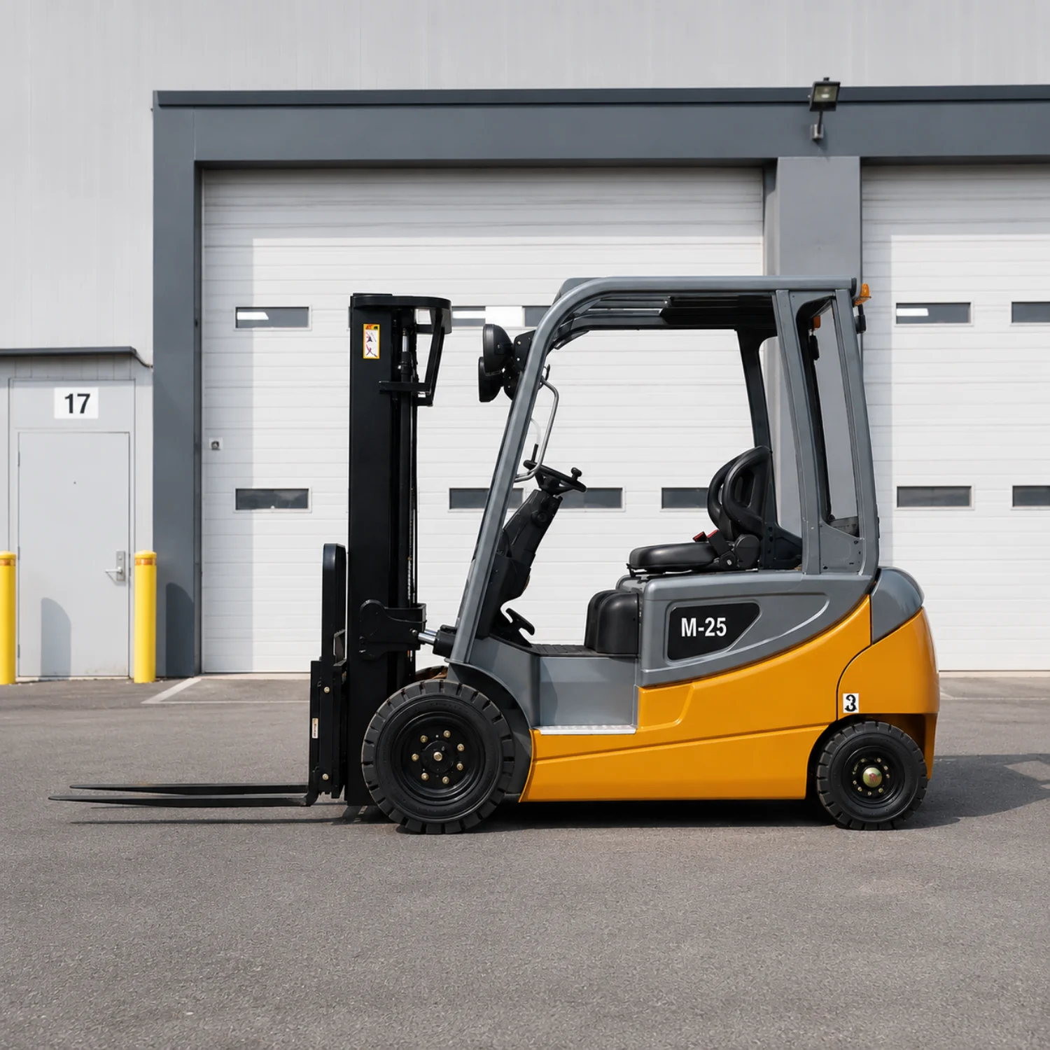 Elektrischer Materialtransport 3,0-Tonnen-Gabelstapler für Lagerhäuser Schwerlast-Industrie-Palettenhubgerät Maßgeschneiderte Ausrüstung