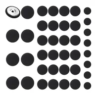 Chzimad 20Pcs 10/15/20Mm Handmade Satin Fabric Wrapped with Thin Button Flat Back DIY Decorative Button Cutting Pasting Craft 1