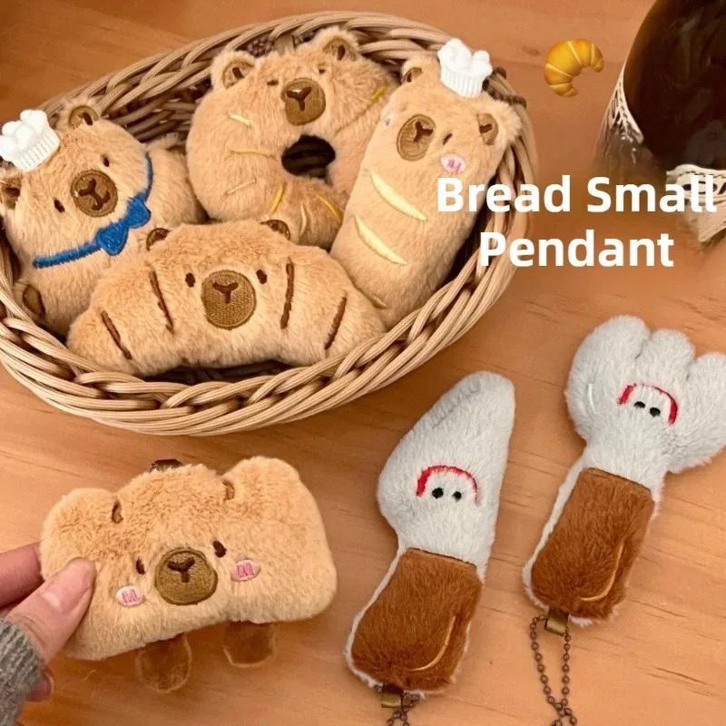 Cute Capybara Plush Pendant for Bags and Backpacks