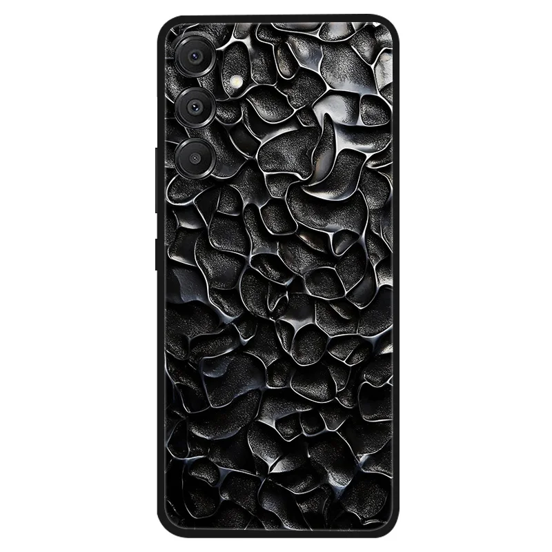 Marble Soft Matte Silicone Back Cover - Full Coverage Phone Shell