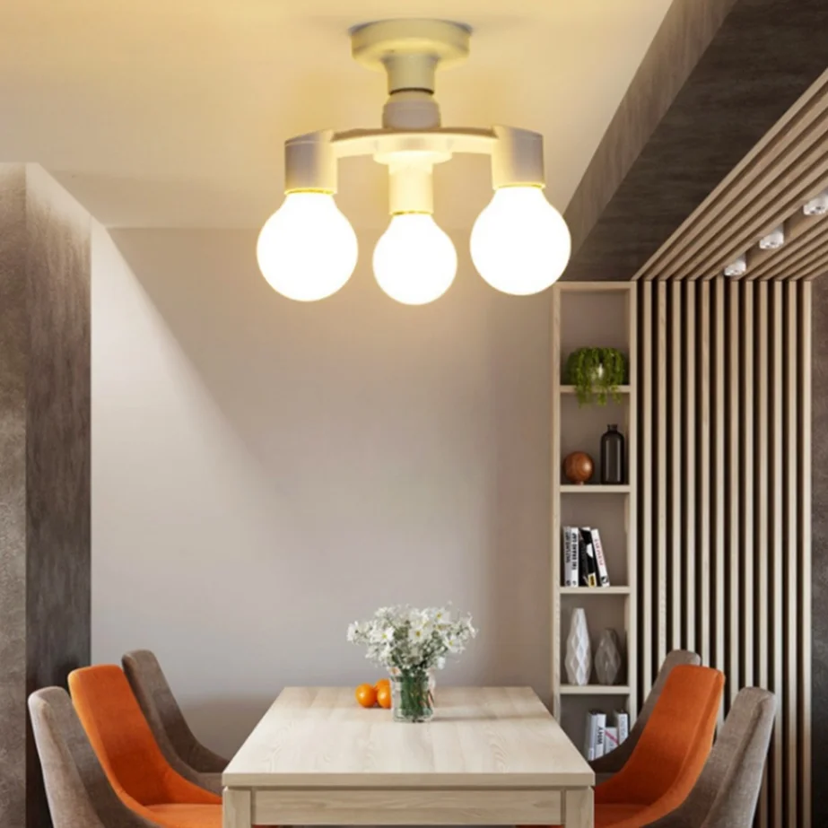 Lamp Bulb Holder Lamp Holder Lamp Base Lamp Socket Extender Socket Converter Lamp Socket Adapter LED Lamp Base 3 In 1 E27 to 3-E27 Extended LED Lamp Bulbs Socket Splitter Photo Studio