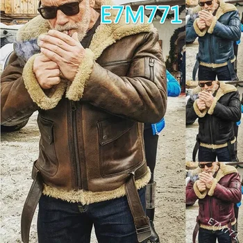 두껍고 따뜻한 모피 재킷, 신상