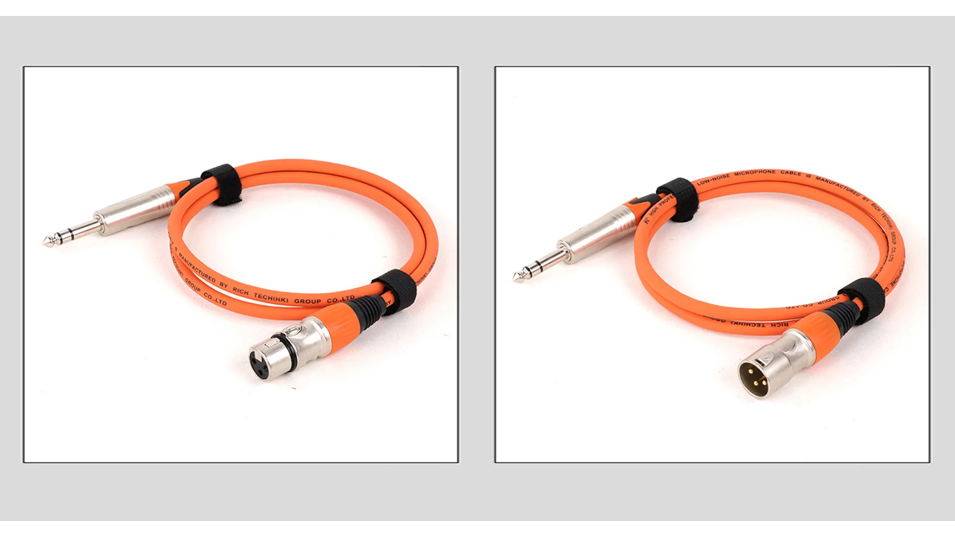 1 Stück hochwertige Buchse 6,35mm(1/4) Stereo-Trs-Stecker auf 3-polige XLR-Buchse/Stecker Kunststoff-Stecker Audio kabel für Gitarren mikrofon – Detail 7