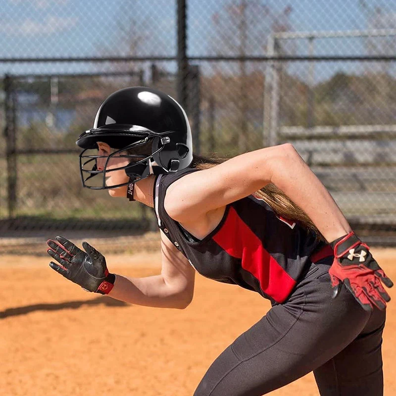 Baseball Helmet Professional Softball Batting Helmet with Face Guard Baseball Training Adult Youth Head Protection Cap