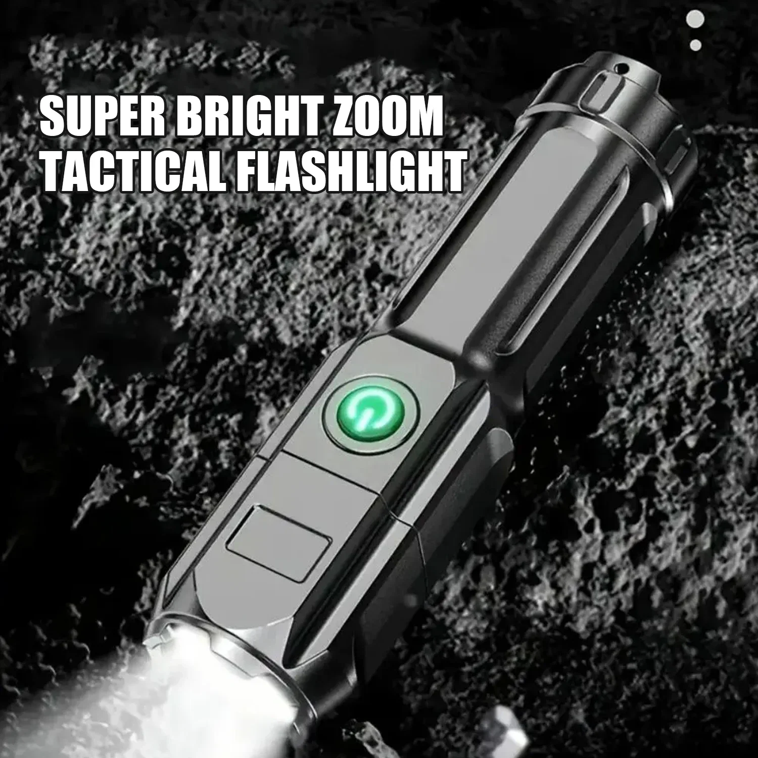 High-Power Rechargeable LED Flashlight 2