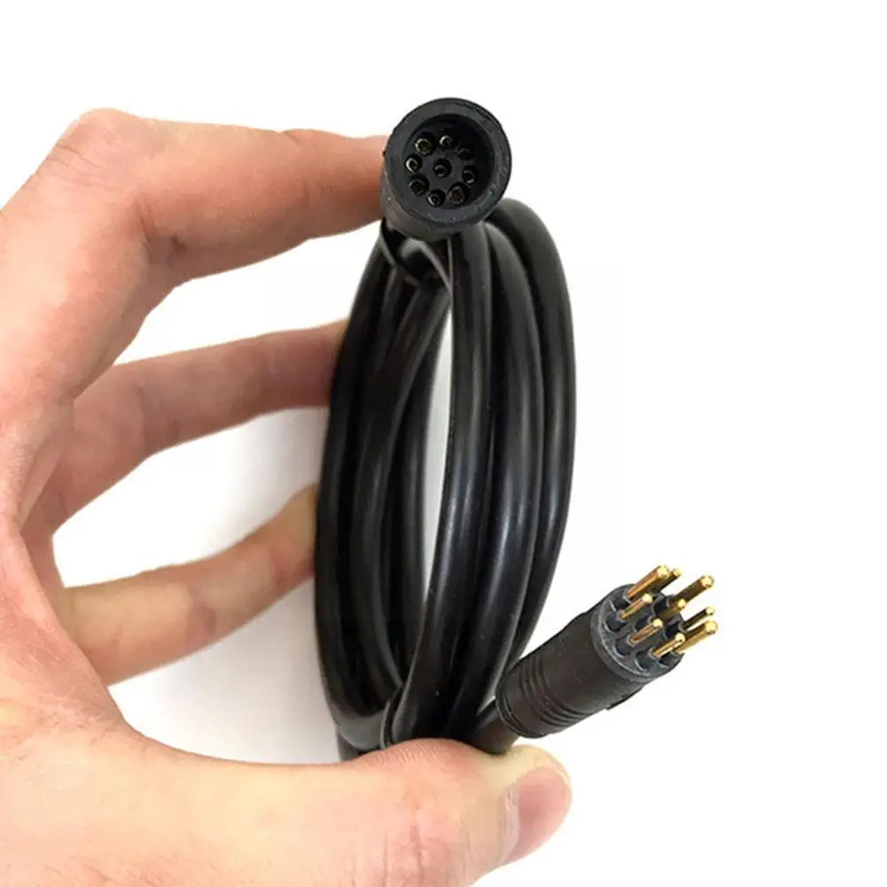 Lixada 9 Pin E-Bike Motor Extension Cable, Wheel Hub Motor Convert Cable, Female Motor Adapter Cable With Hall Sensor Connector