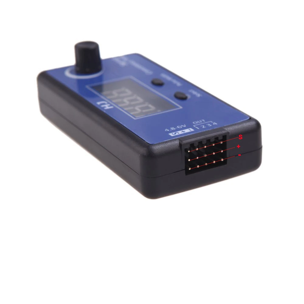 RC Servo RCmall HJ Digital Servo Tester / ESC Consistency Tester For RC Helicopter Airplane Car T0080
