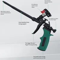 Pistolet à mousse extensible pistolet à mousse professionnel pistolet à mousse isolation pistolet de calfeutrage pour remplir l'étanchéité rénovation de la maison 3