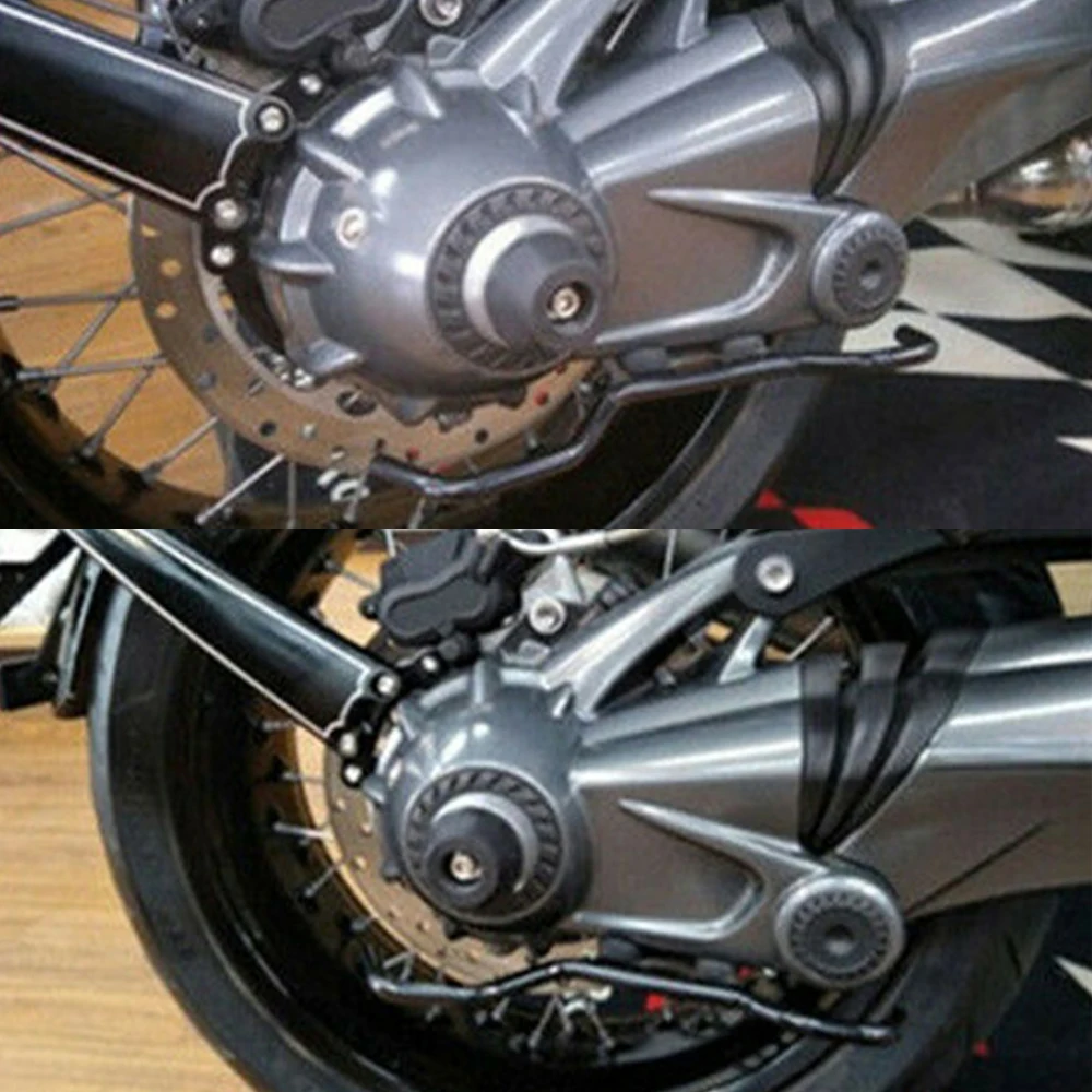 Motorcycle Crash Sliders For BMW F750GS (2019-2024) - CNC Aluminum Front/Rear Axle Fork Protectors, Black