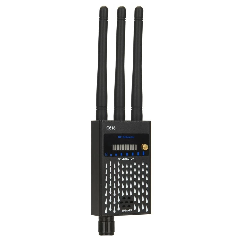 G618 G318 Anti-Spy Detector Anti Candid Camera RF Wireless Signal Finder Locator Tracker Detect GSM Audio Bug Finder GPS Scanner