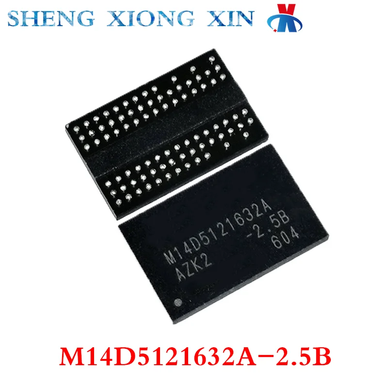 

5pcs/Lot 100% New M14D5121632A-2.5B BGA Storage Chip M14D5121632A Integrated Circuit