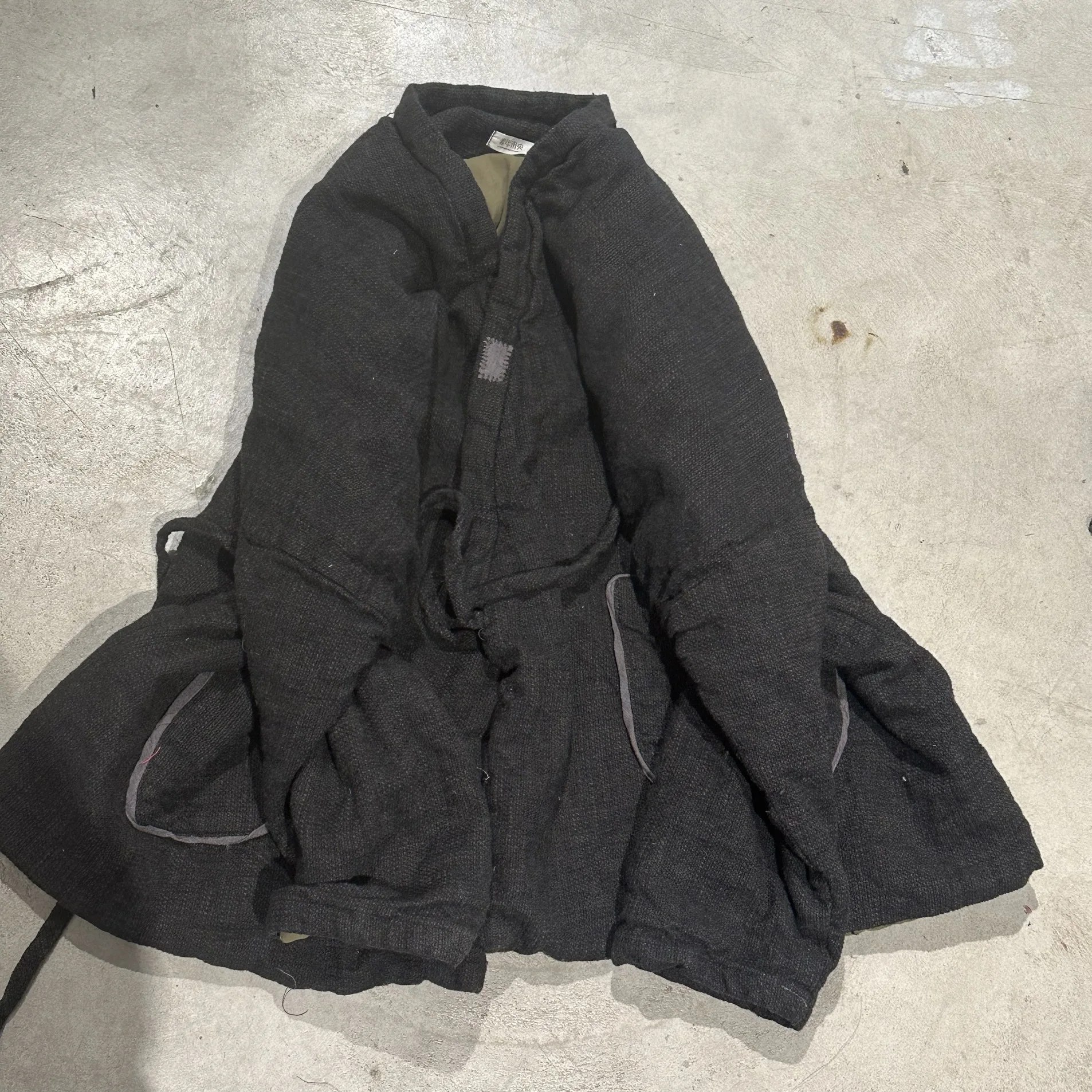 Winter Women Vintage Robe Trench Padded Cotton Cardigan Japanese Streetwear Loose Causal Kimono Parkas Coat Women Outerwear