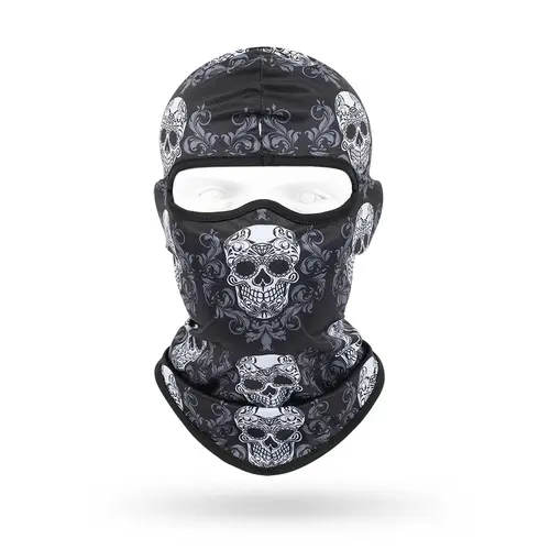 Dry Quick Sunscreen Balaclava Men Cycling Head Cover Outdoor Skull Mask Breathable Elastic Biker Full Face Mask Headgear Cap - Image 9