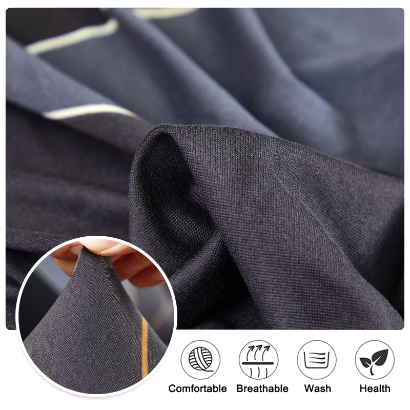 Recliner Slipcovers 4-Pieces Sofa Covers Couch Chair Cover Non Slip Reclining Furniture Protector Sofa Covers for Living Room 6