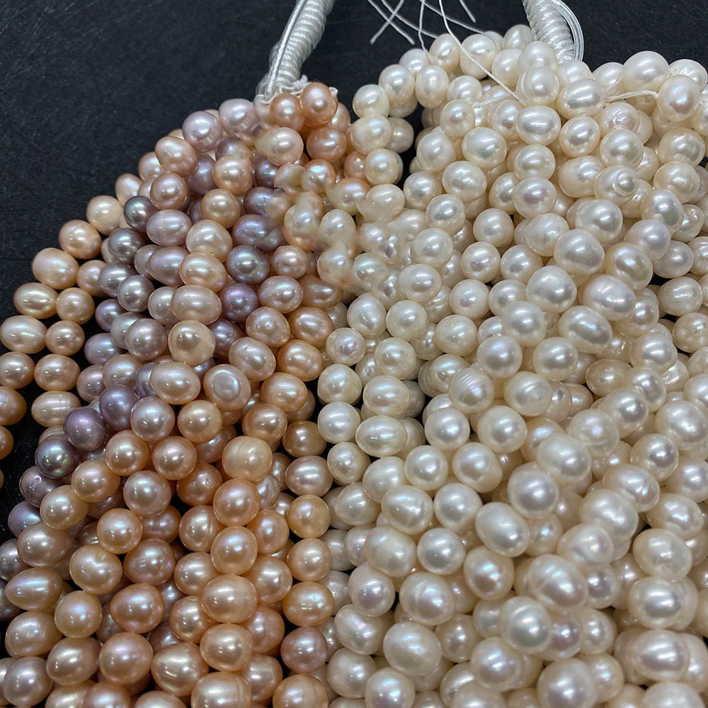 

A Grade Natural Freshwater Pearls Beads 3mm4mm Potato-shaped Beads for Making DIY Bracelet Necklace Pearl Jewelry Accessories
