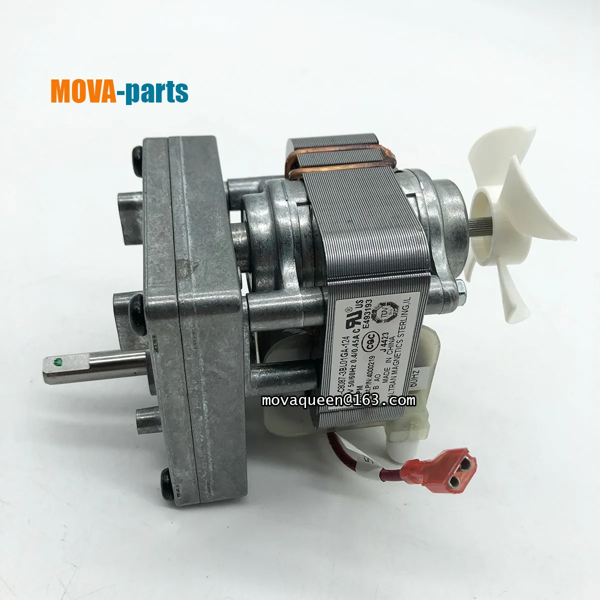 Parti Del Forno E493193 Ami-C8087-3Bl01Ga-124 Motore A Catena Per Antune Roundup B3715Ui-095 Hatco Bread Maker Forno Verticale