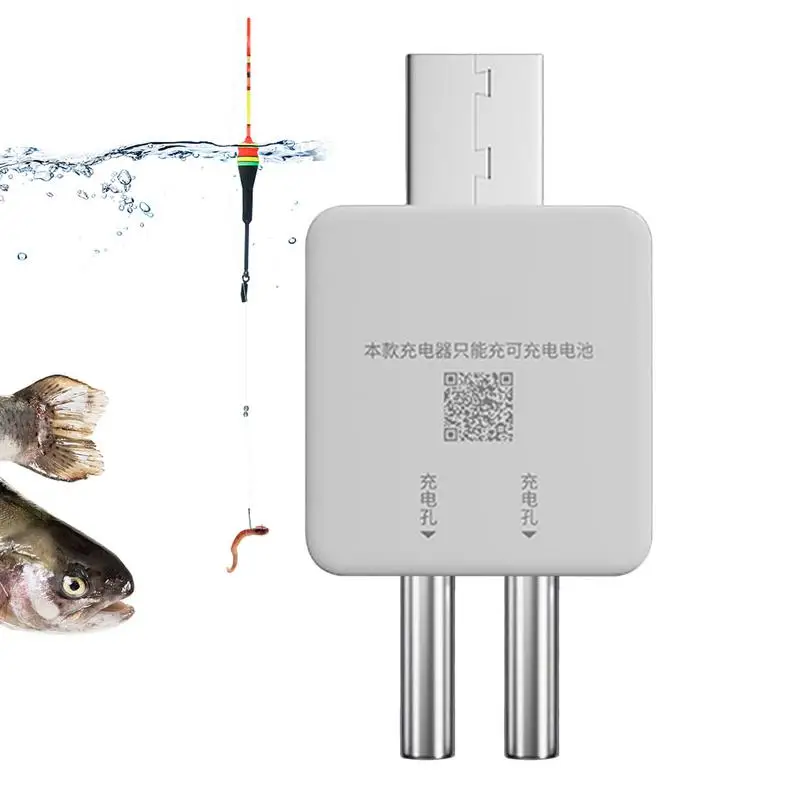 

Зарядное устройство для рыбалки, зарядное устройство USB с 4 отверстиями, зарядное устройство USB, перезаряжаемая батарея, Аксессуары для рыбалки