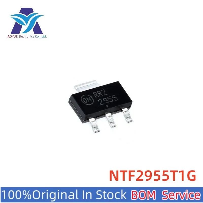 

Новые оригинальные электронные компоненты IC NTF2955T1G NTF2955 SOT223 на трубка с полевым эффектом (MOSFET) IC MCU One Stop BOM Service