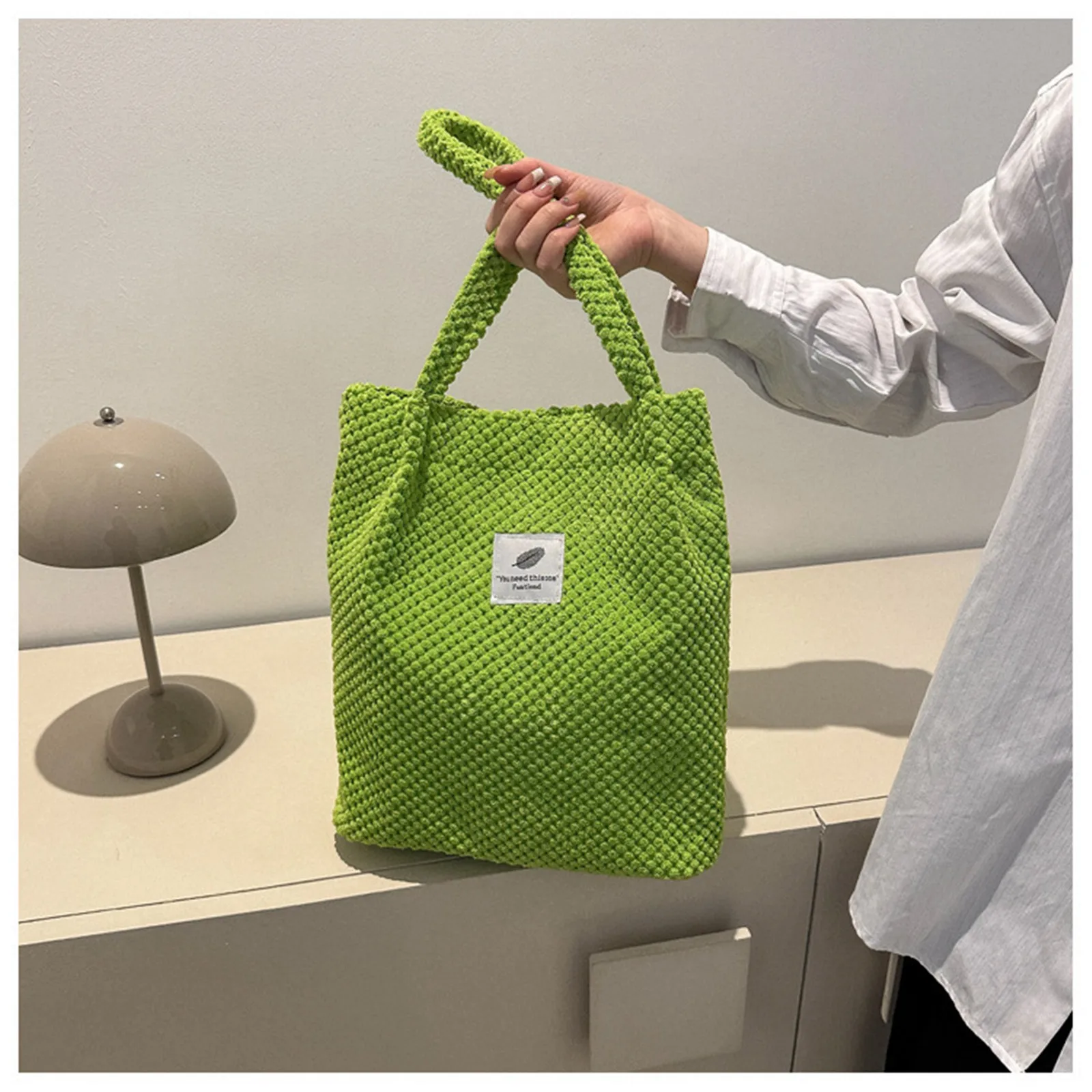 

Модная женская сумка на плечо 2023, женская сумка для покупок, высококачественные сумки-тоуты, Повседневная многоразовая однотонная сумка, женская сумка