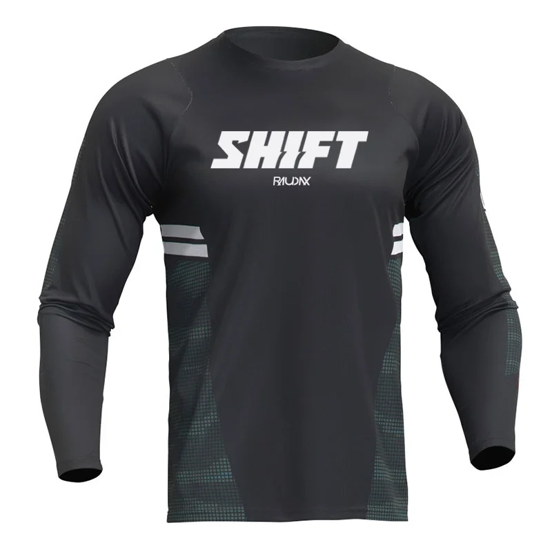 SHIFT RAUDAX Motocross Jersey MTB Off Road Mountain New Racing Bike Downhill Jersey MX BMX Cycling Enduro Sweatshirt
