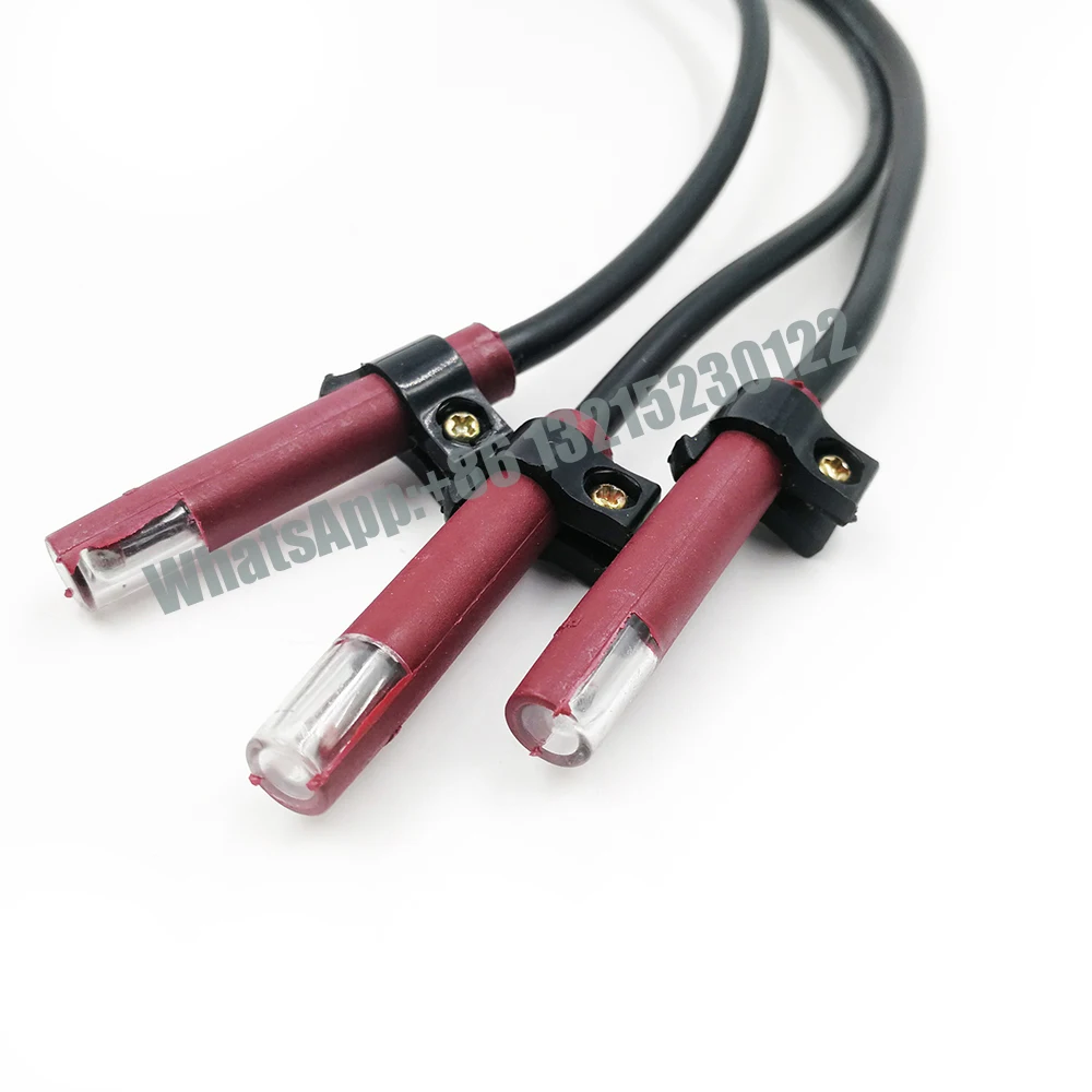 1 pcs High sensitivity QRB1 Flame Detector Photosensitive Electric Eye Photoresistor Red QRB1 Photocell for Burner Waste Oil