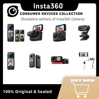 Consumer Devices For Insta360 X4 Peter X3 ONE X2 Ace Pro 2 Flow 2 Pro GO 3S Black White 64G 128G Original Insta 360 Cameras 1