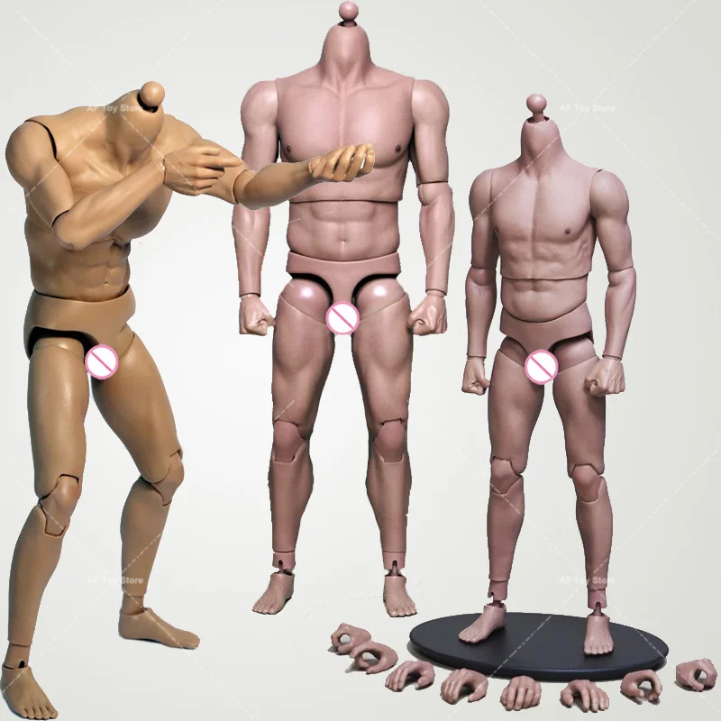 

JXtoys JXS01 JXS02 JXS03 1/6 Scale Male Muscle Super Flexible Joint Body Narrow Shoulder Fit 12'' Action Figure Doll