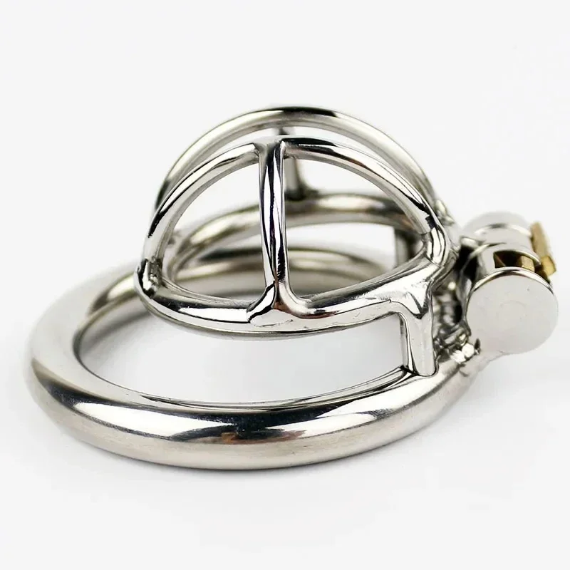 Super Small Penis Cage Lock Male Chastity Device Cock Ring Adult Sex Toy Men Breathable Cock Ring Penis Fetish Restrain