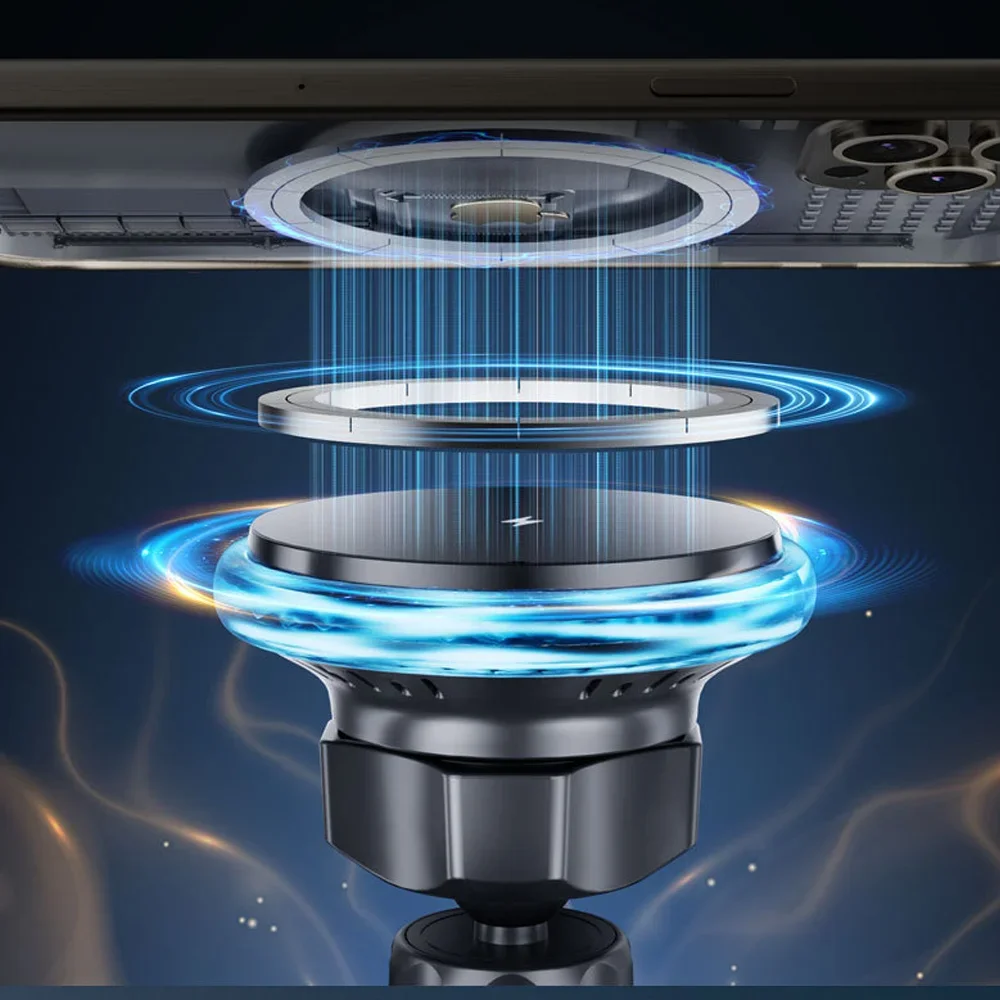 Car Phone Holder for Toyota C-HR CHR AX10 AX50 ~ Magnetic GPS Clip Support Base Wireless Charging Accessorie iPhone